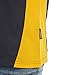 Guinness Signature Performance Rugby Jersey, Large - Grey/Mustard Short Sleeve Polyester Polo Shirt