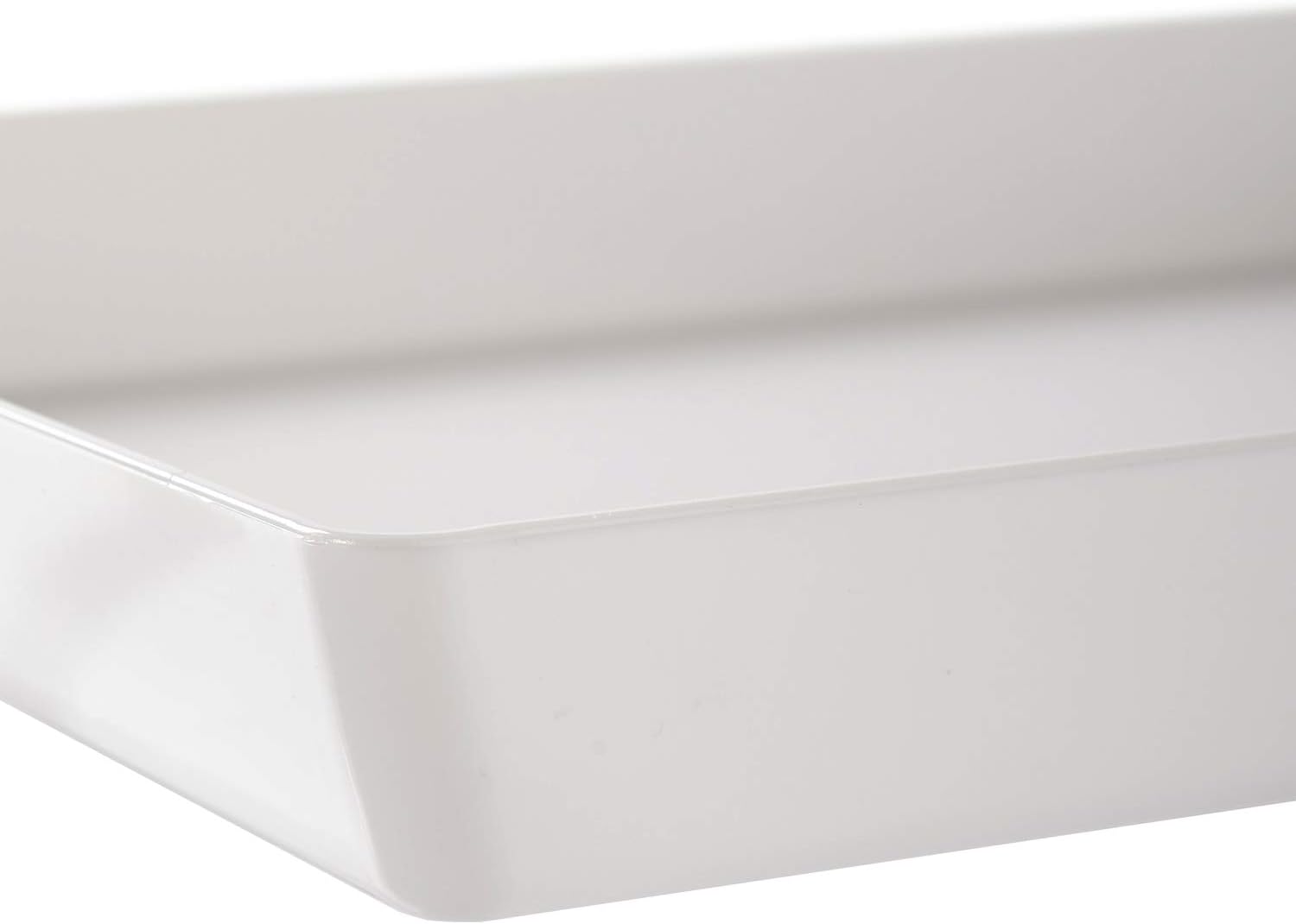  | Avant 15" x 10" Plastic Serving Tray | set of 3 White: Serving Trays