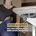Magnetic Gun Mount : Concealed Gun Magnet Holster For Vehicle and Home - 43 Lbs Rated - Anti Scratch Surface - Perfectly Ambidextrous - Discrete Gun Magnet For Pistols, Rifles and Shotguns