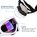 ELECOOL Ski Goggles 2 Packs with Wind Dust UV 400 Protection for Teens Kids Adults