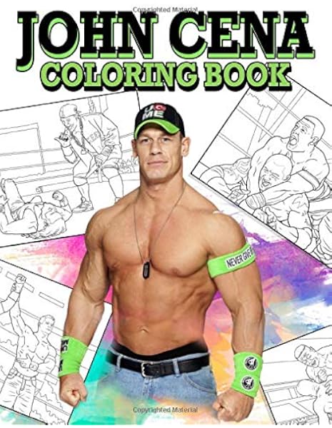 images Coloring Book Wwe Belt Coloring Pages john cena coloring book high quality