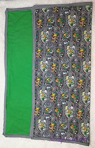 Stained Glass Toon Link Toddler Blanket