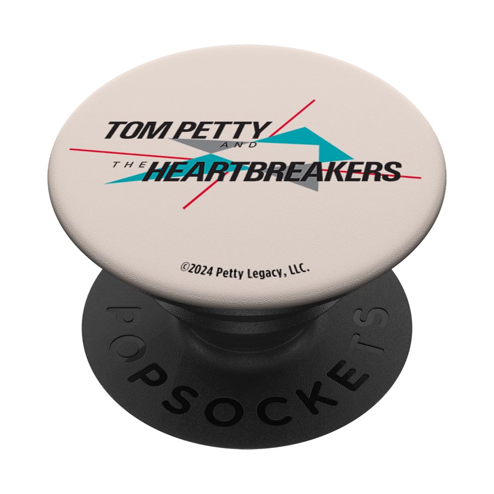 Tom Petty Long After Dark Logo Black Letters No Title PopSockets Swappable PopGrip
