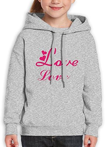 Blacksin Love Letter Kiss Heart Pink Youth Classic Fashion Hooded Hoodie Sweatshirt