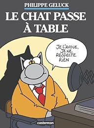 Le  chat passe à table
