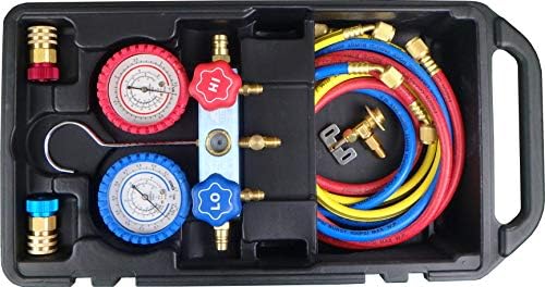 Jtc ハイブリッド車 R134a用マニホールドゲージ電動コンプレッサー Jtc1105bh ハイブリット車用ゲージマニホールド 新商品 新型 Poeオイル対応