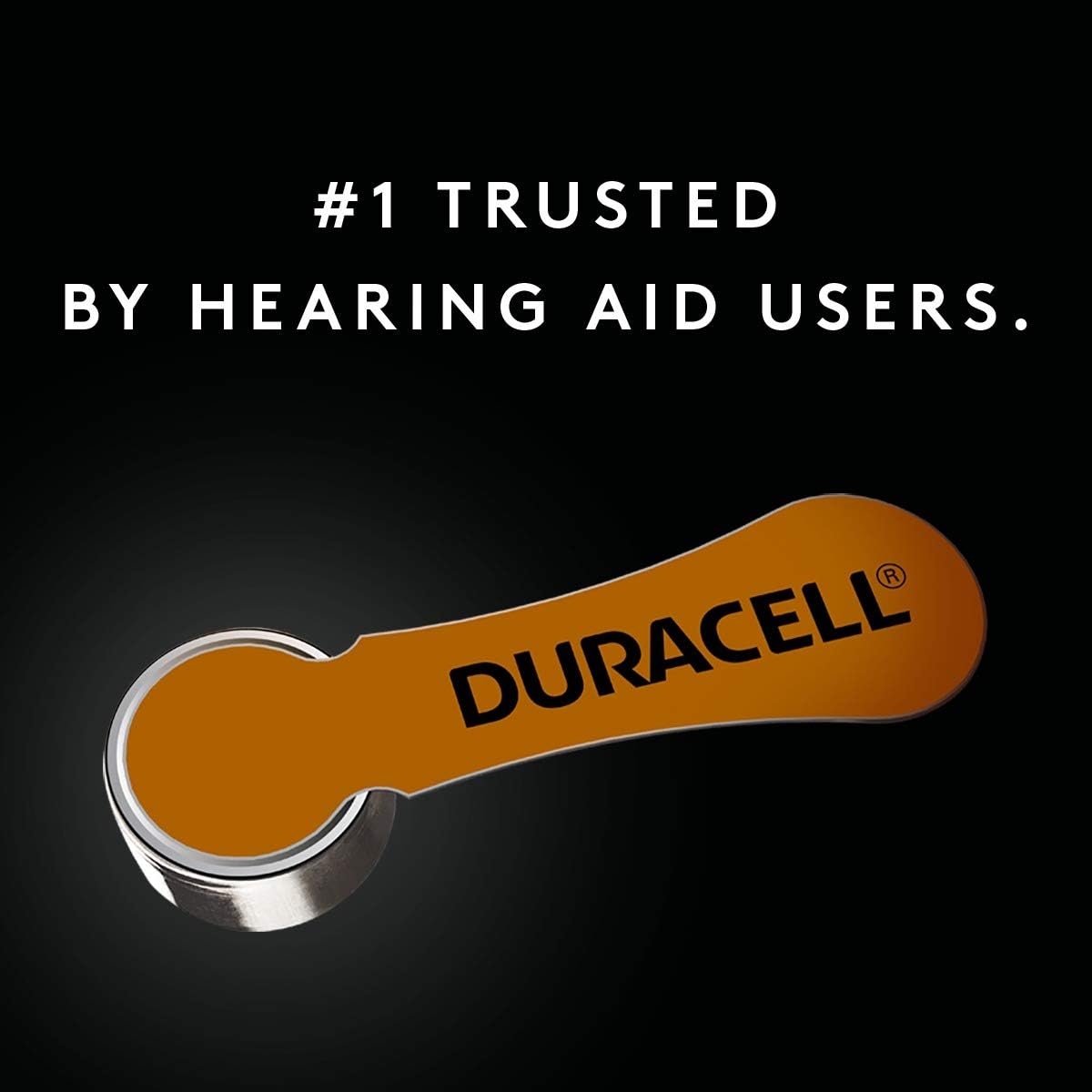 Duracell - Hearing Aid Batteries Size 312 (brown) - long lasting battery with EasyTab for ease of installation - 24 count: Health & Personal Care