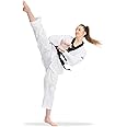 Daedo Ultra 2.0 Taekwondo Uniform - Black Neck, WT Recognized, Lightweight Polyester with Ventilation