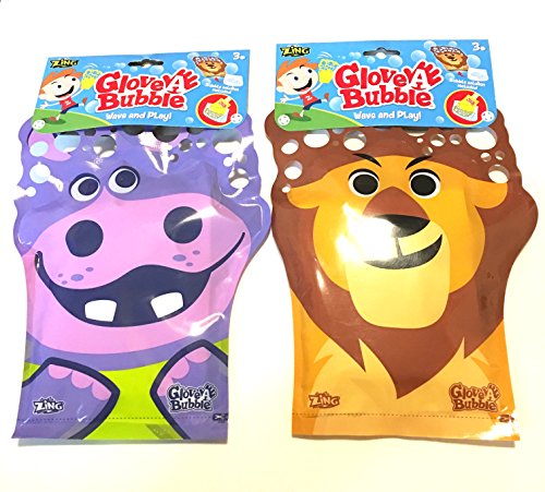 Glove-A-Bubbles Assorted Character Glove A Bubble 2 Pack