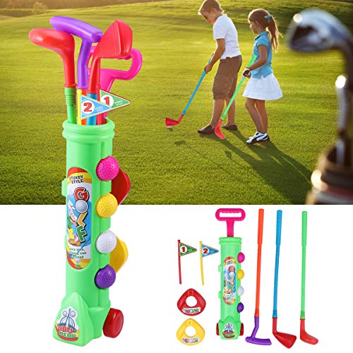image for LIOOBO Children Golf Club Set Golf Play Game Toy Sport Early Developme
