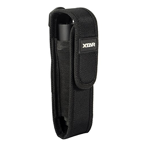 XTAR Flashlight Pouch Holster Holder for FENIX UC30 UC35 E35 Surefire G2 6P E2L UltraFire 501B 502B XTAR TZ20 Black, 1 Pack