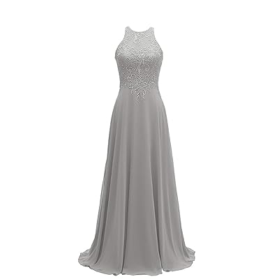 Lavender Bridesmaid Dresses Long for Wedding Chiffon Dominican Republic |  Ubuy