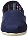 TOMS Women's Espadrille Loafer Flat, Navy, 7