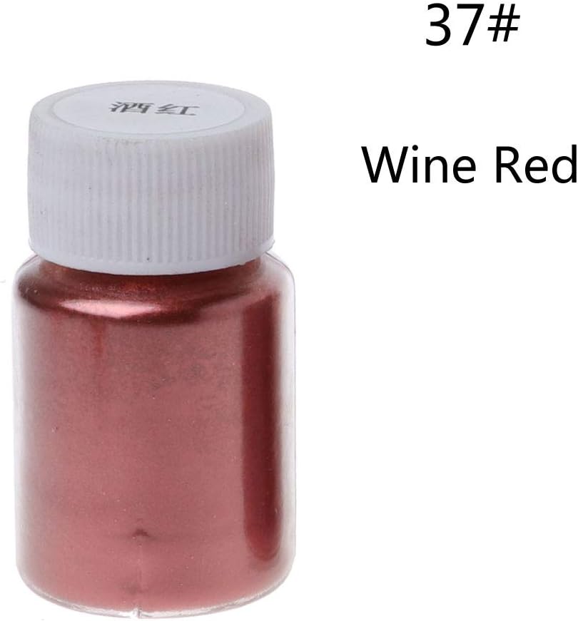 Huwaioury 41Color Pearlescent Mica Powder Epoxy Resin Dye Pearl Pigment Jewelry Making 10g