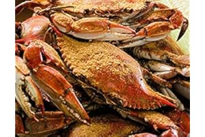 Maryland Blue Crabs Delivered Anywhere in USA. Freshly Steamed & Seasoned. Bonus Paper, Mallet & Glass. Trusted Since 2001. Harbour House Crabs – 1 Dozen Premium Large Hardshell 6 to 6 1/2 in.