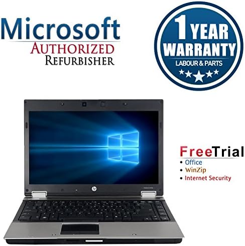HP EliteBook 8440p 14.1" Laptop Computer(Intel Core i5 520M 2.4G,4G RAM DDR3,500G HDD,DVD-ROM,Windows 10 Professional)(Certified Refurbished)