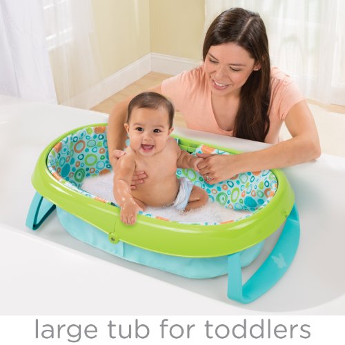 Summer Infant EasyStore Comfort Tub, Blue