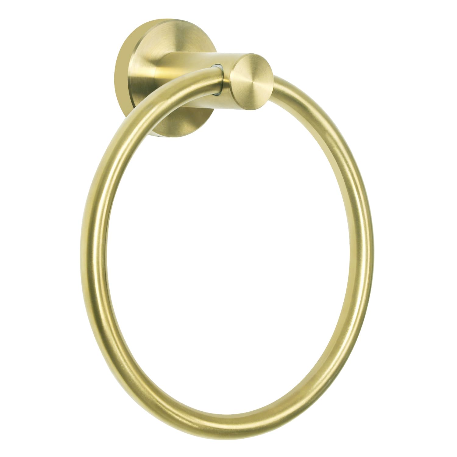 Photo 1 of HouseAid Stainless Steel Towel Ring for Bathroom Hand Towel Holder Modern Circle Towel Hanger Round Towel Rack Wall Mounted Brushed Gold