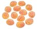 CandyOut Gummy Peach 2 Pound Sugar Coated Peach Flavored Gummy Candy