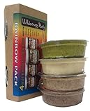 Wilderness Poets Raw Nut Butter Rainbow Pack Snackers (4 x 1.8oz cups)
