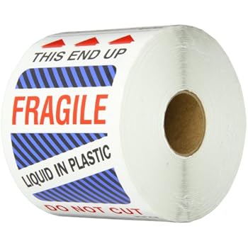 Amazon.com: Tape Logic Shipping & Handling Label, Legend"THIS END UP