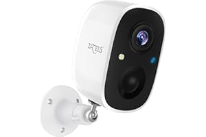 Dzees Security Cameras Outdoor Wireless, 2K WiFi Battery Powered Surveillance Camera for Home Security, Indoor Video Cam with