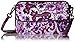 Vera Bradley Women's Cotton All in One Crossbody Purse With RFID Protection, Lilac Paisley, One Size