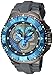 Invicta Men's 'Excursion' Swiss Quartz Stainless Steel and Silicone Watch, Color: Grey (Model: 18564)