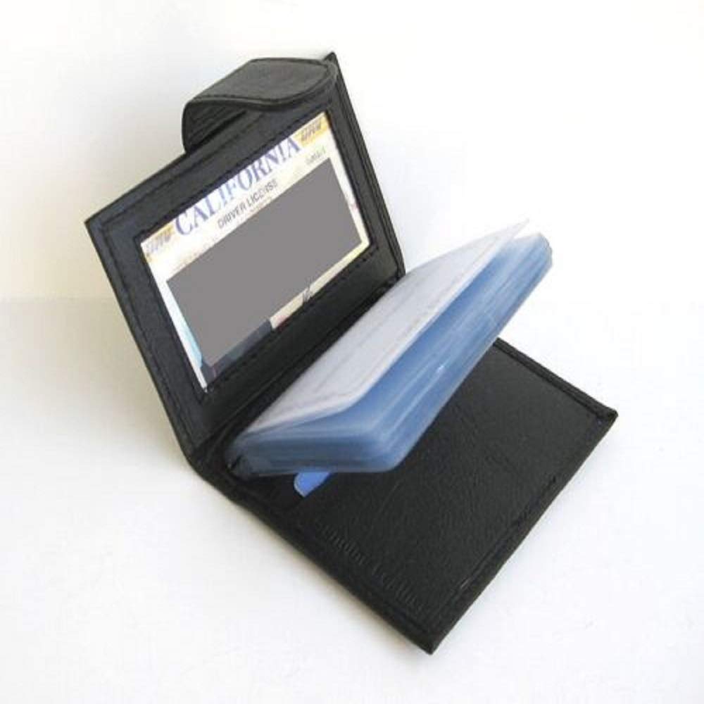 Amazing Black Leather Wallet Pocket Organizer LWTY Wallets, Card Cases & Money Organizers Wallets