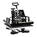 BestEquip Heat Press Machine 8 in 1 Digital Transfer Sublimation T Shirt Heat Press 15x15 Inch Heat Press for T-shirt Hat Mug Plate Cap (15'' x 15'' 8IN1)