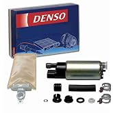 DENSO Fuel Pump &amp; Strainer Set for Toyota 4Runner 1992-2002 | 2.4L 2.7L 3.0L 3.4L L4 V6, Restores fuel flow and pressure with a new pump and strainer; stops sputter and hard start;