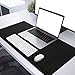 WORDSWORTH & BLACK Leather Desk Mat - Premium Vegan Leather Desk Pad - Double Sided Desk Mat - Ultra Ergocomfort Technology - 35