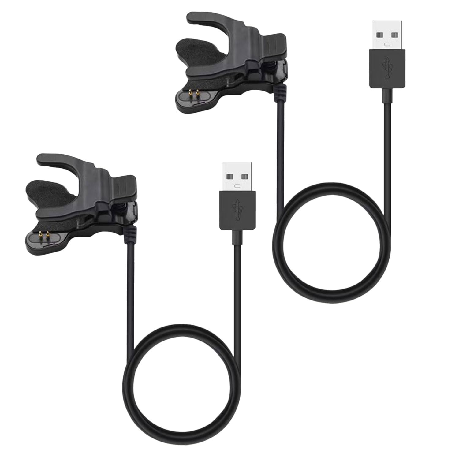 Photo 1 of [2 Pack] Charger Compatible with Kospet M3 / M3 Ultra/Tank M2 / Tank T2, 0.75FT Smart Watch Replacement USB Charging Cable Cord