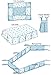 Kwik Sew K3685 Crib Comforter Sewing Pattern, Skirt