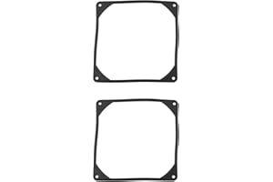 OTOTEC 2pcs 140mm PC Case Fan Anti-Vibration Silicone Gasket, Noise Reduction Fan Mount