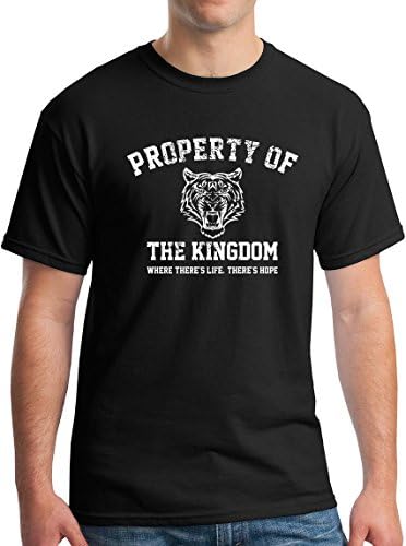 The Walking Dead T-Shirt Ezekiel Shiva Property Of The Kingdom T-Shirt Black L