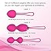 Jintrun 2 in 1 Kegel Exercise Weights & Massage Ball Ben Wa Balls Kegel Balls for Beginners & Tightening- Doctor Recommended for Bladder Control & Pelvic Floor Exercises ...