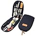 Papa Care Outdoor Camp Kitchen Utensil Organizer Travel Set Portable BBQ Cookware Kit Black 22 Piecethumb 1