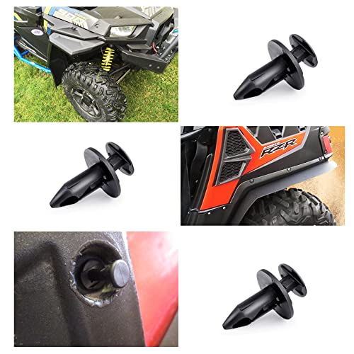 Rivets En Nylon Pour Garde-boue UTV/ATV - Lot De 50 Pièces - Compatible Polaris, Kawasaki, Honda, Suzuki