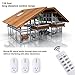 BESTTEN Remote Outlet and Light Socket Combo Set (3 AC Plugs, 2 Lamp Holders, 2 Remotes), Wireless Control Switch ON/OFF, Home Automation Set, ETL Certified, White