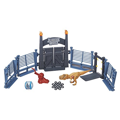 jurassic world fence toy