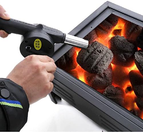Coldtoy BBQ Hand Crank Air Blower, Barbecue Fire Picnic Camping Tools