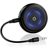 Simpeak 2-in-1 Mini Bluetooth 4.1 Transmitter Receiver Adaptor, Enable Bluetooth Function to 3.5mm Audio Devices and MP3, CD players, Car Audio Systems, Wired Speakers, Wired Headphones and More