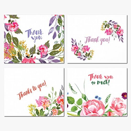 Namaste Premium Grade 16PT, Satin QA Matte Coating A-2 (4.25 x 5.5) Thank You Card