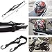 60cm Motorcycle Strength Retractable Helmet Luggage fixed Elastic Rope Strap With 2 Hooks