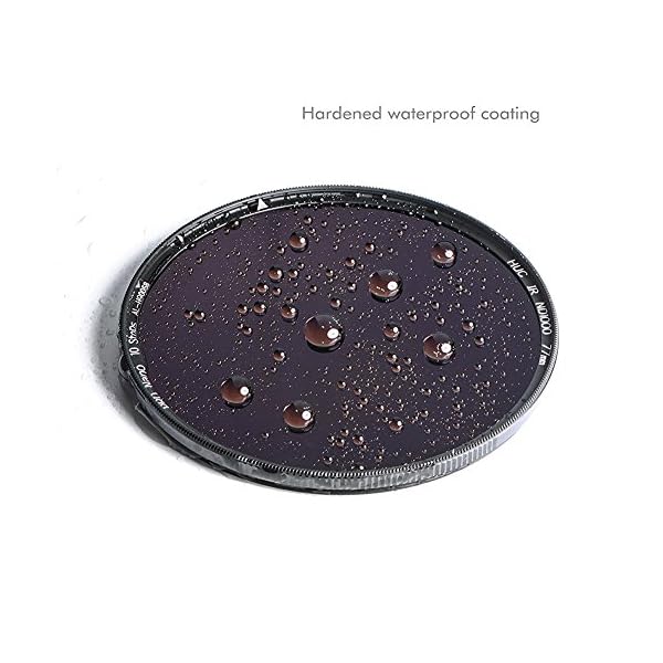 NiSi HUC IR ND1000 ND Filter 82mm - ND3,0 10-Blenden Neutral Graufilter aus Optisches Glas mit Pro Nano Beschichtung – Bild 5