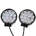 Kawell 2 Pack 42W 30 Degree Round LED Spot Light Off Road Lighting 12V 24V ATV Lighting