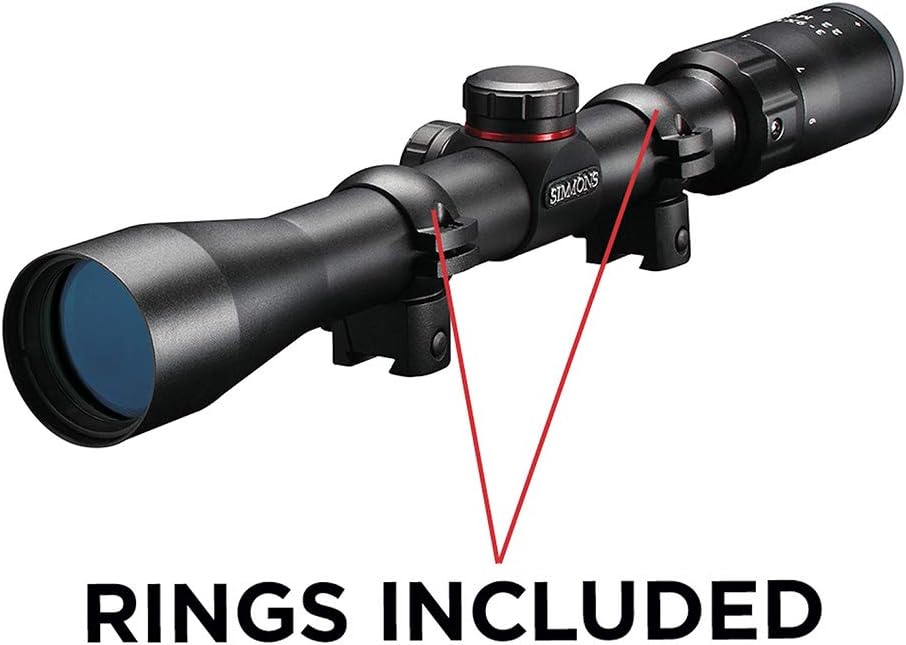 Simmons 3-9x32mm .22 Waterproof Fogproof Matte Black Riflescope (511039) : Rifle Scopes : Sports & Outdoors