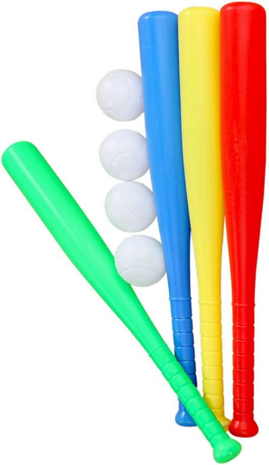 Baseball Toy Set For Children Boys Girls Plastic Bat Ball Set Nuobesty Kids Baseball Bat 3 Baseball Bats And 3 Balls Combo Set Sports Toys Outdoor Toys Games Umoonproductions Com