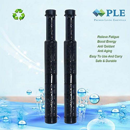 Ple Water Filter Cartridge Produces Hydrogen-Rich/Mineral Alkaline Water Integrated Filter,No Electricity,Anti-Bacterial,Anti-Oxidant,Anti-Aging For Portable Healthy Water Bottle Magic H
